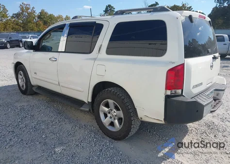 2005 Nissan Armada Se from USA, damaged, VIN 5N1AA08A75N710811